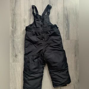 Unisex snow bibs for toddlers